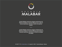 Tablet Screenshot of malabar.es